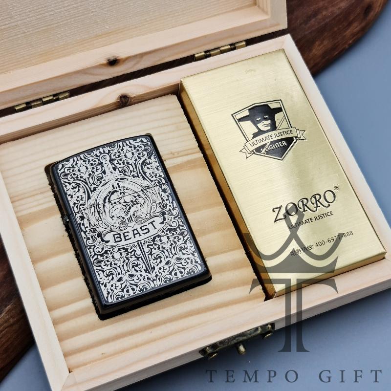 PSX_20220308_223210 پکیج چوبی فندک بنزینی زورو هیولا ZORRO Beast مشکی