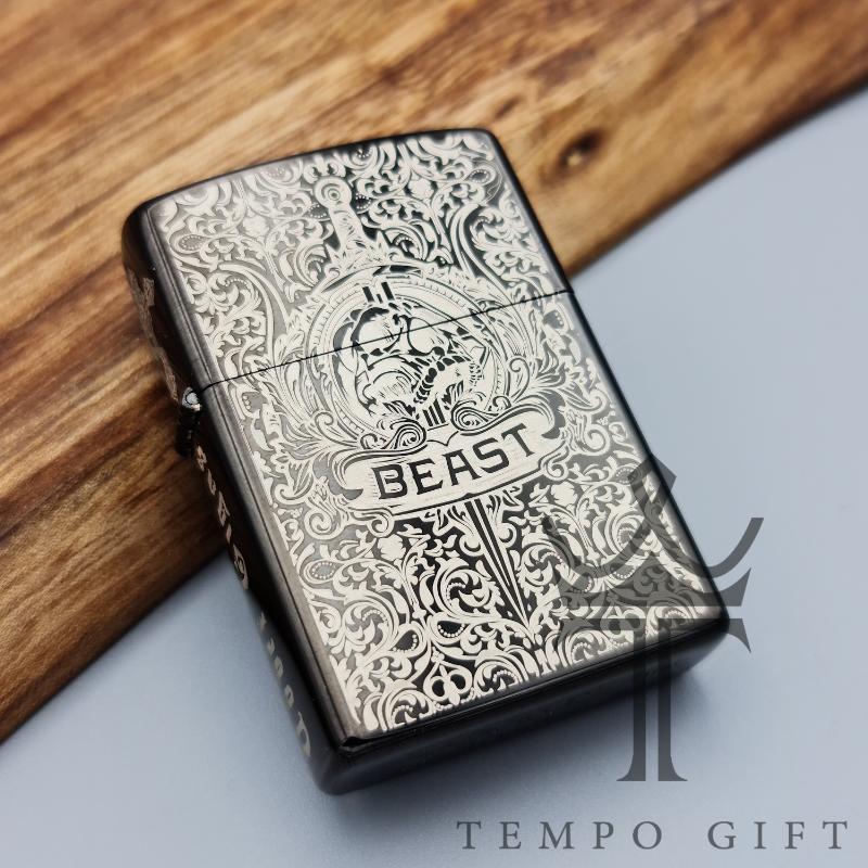 PSX_20220308_223255 فندک بنزینی زورو هیولا ZORRO Beast مشکی