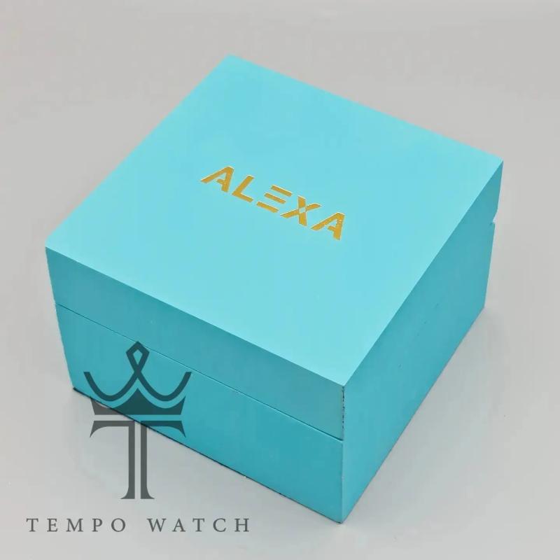 IMG_20231218_223202_348 جعبه ساعت مچی زنانه الکسا رزگلد ALEXA A0081