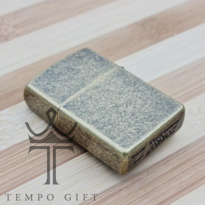 پشت فندک بنزینی زورو مدل بال طلایی