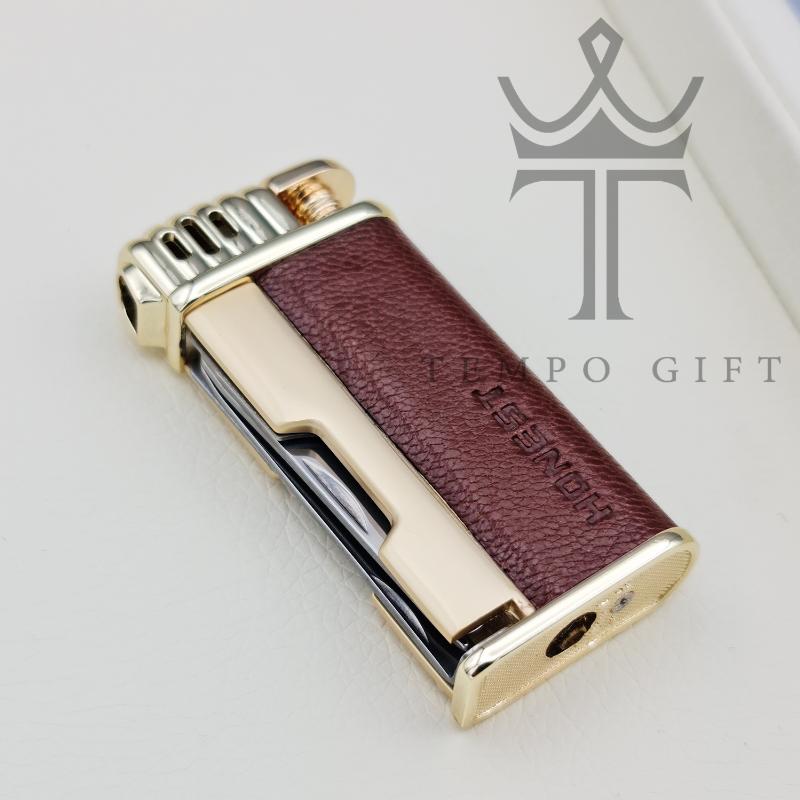 PSX_20211222_212956 عکس فندک پیپ هانست HONEST ابزاردار چرمی عسلی