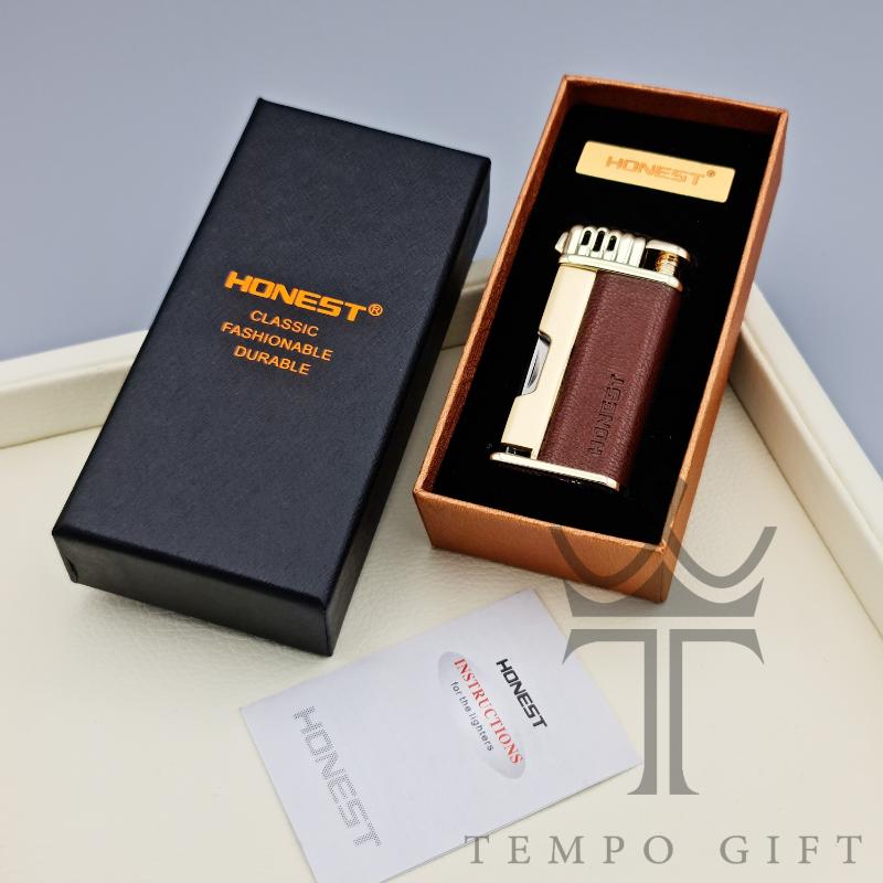 PSX_20211222_213028 جعبه فندک پیپ آنست HONEST ابزاردار چرمی عسلی