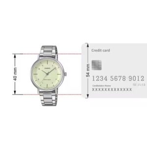 قطر صفحه ساعت مچی کاسیو زنانه CASIO LTP-VT03D-3BDF