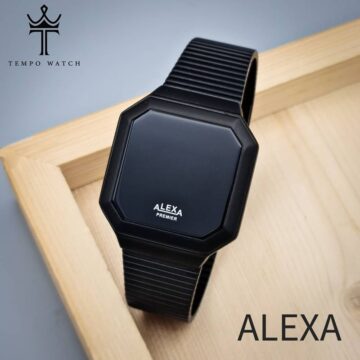 بند ساعت مچی مردانه دیجیتال الکسا ALEXA A0022 مشکی