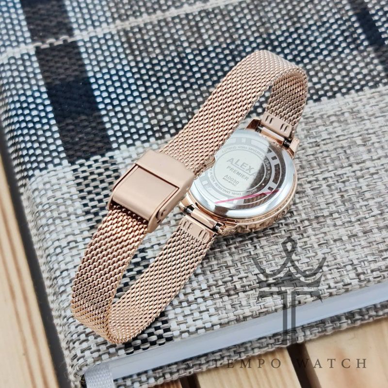 بند ساعت مچی زنانه الکسا ALEXA A0030 رزگلد بند ساعت مچی زنانه الکسا ALEXA A0030 رزگلد