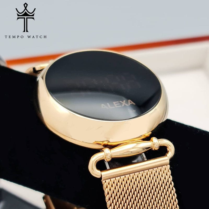 صفحه ساعت مچی زنانه دیجیتال الکسا ALEXA R1184G رزگلد