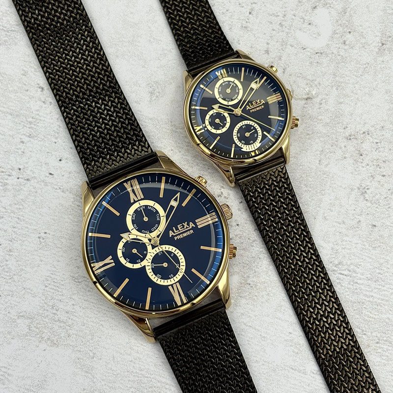 ست ساعت مچی الکسا A0039 و ALEXA A0040 ست ساعت مچی الکسا A0039 و ALEXA A0040