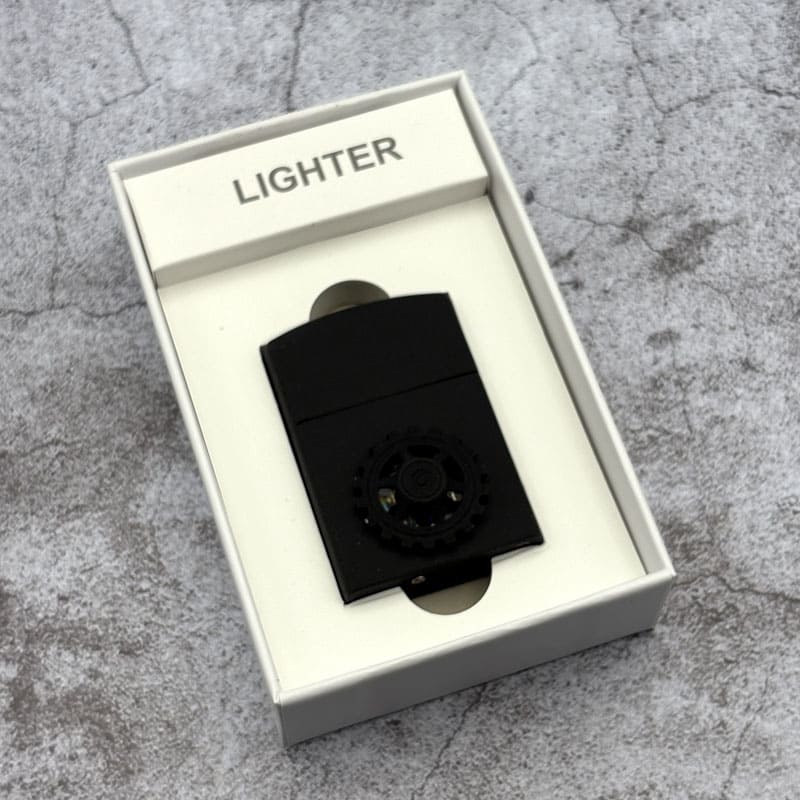 جعبه ی فندک گازی هوشمند صوتی با طرح چرخ دنده