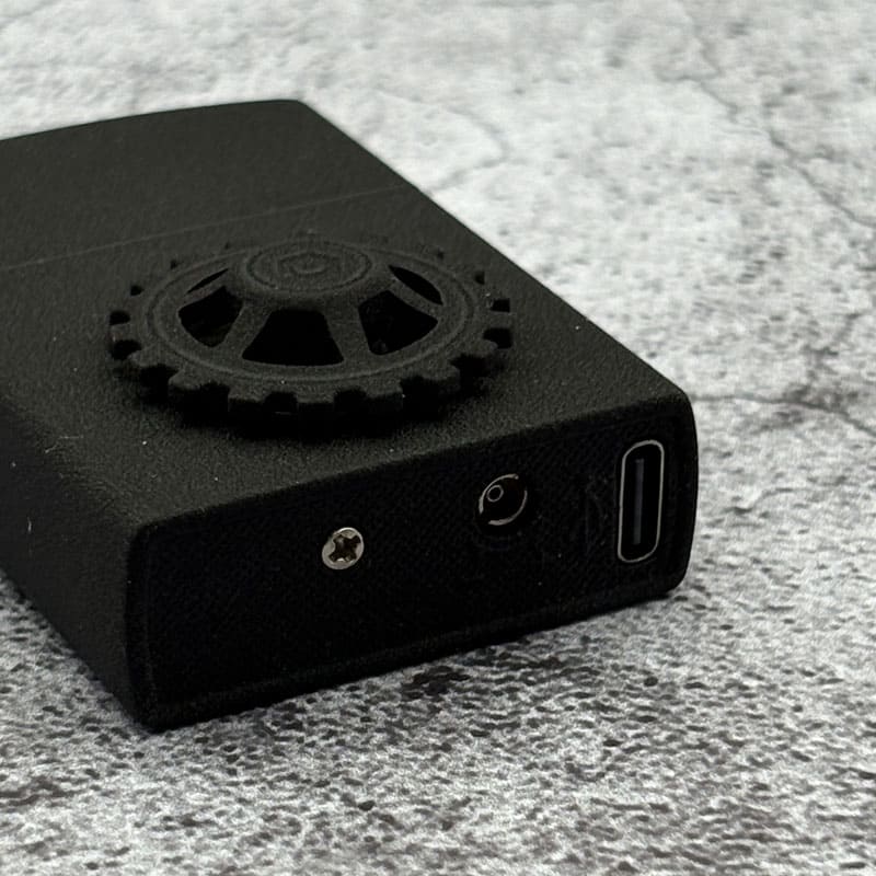 زیر فندک گازی هوشمند صوتی با طرح چرخ دنده