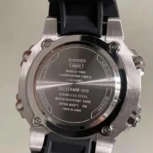 درب پشت ساعت مچی کاسیو مردانه Casio AMW-870-1A درب پشت ساعت مچی کاسیو مردانه Casio AMW-870-1A