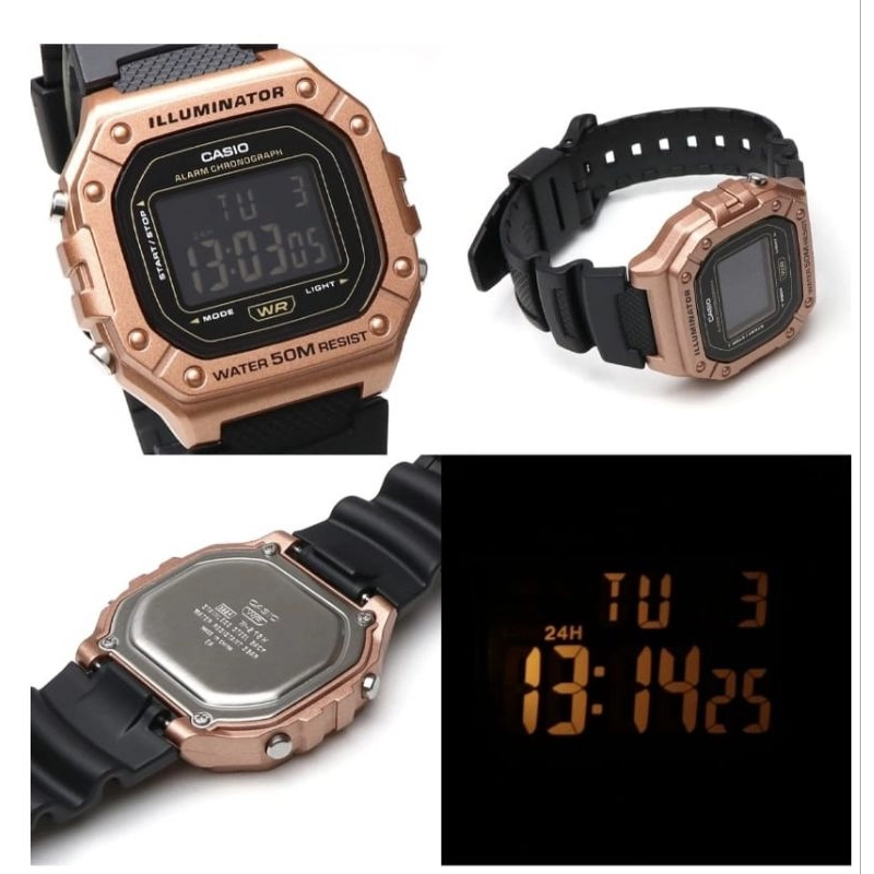 ساعت مچی مردانه کاسیو Casio مدل W-218HM-5BVDF