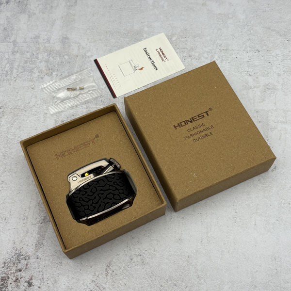 جعبه فندک آنست بنزینی مدل لوکس تک ضربه ای جعبه فندک آنست بنزینی مدل لوکس تک ضربه ای