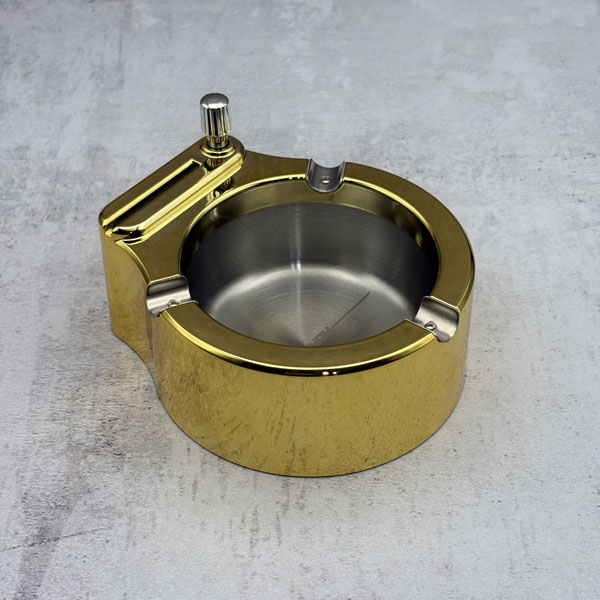 زیرسیگاری کبریت دائمی آنست طلایی زیرسیگاری کبریت دائمی آنست طلایی