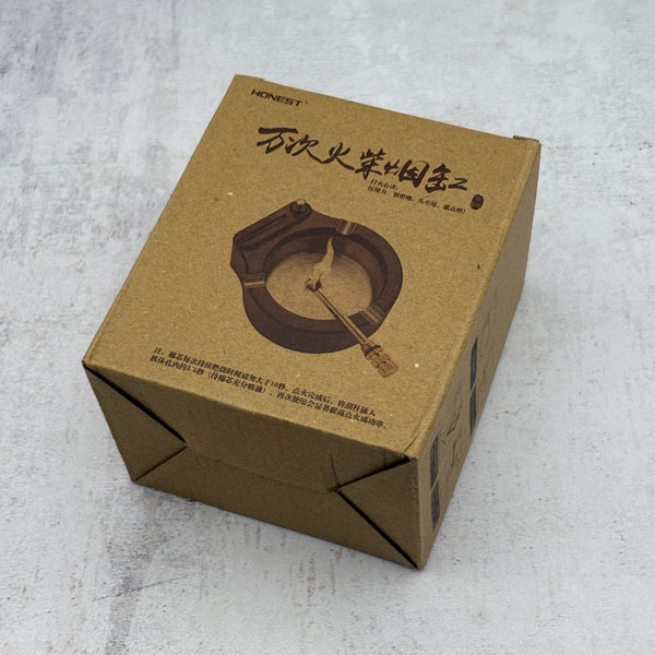 جعبه زیرسیگاری کبریت دائمی آنست طلایی جعبه زیرسیگاری کبریت دائمی آنست طلایی