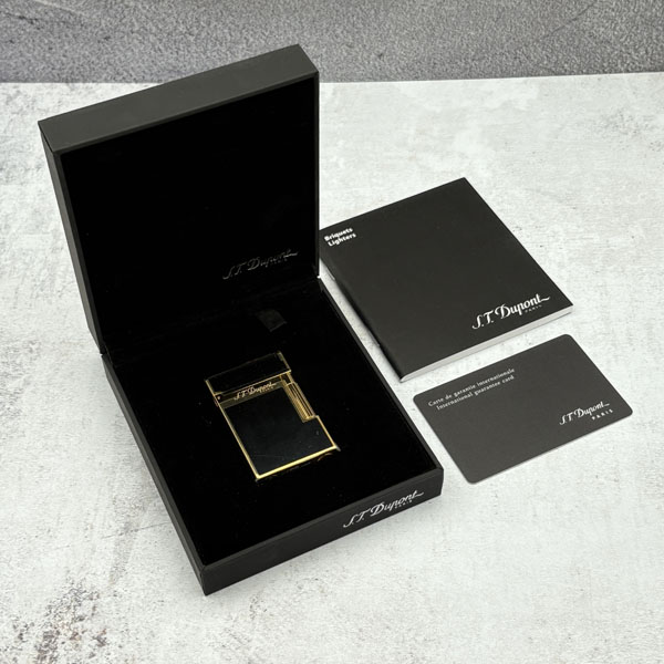 پکیج فندک اس تی دوپونت S.T Dupont مشکی طلایی پکیج فندک اس تی دوپونت S.T Dupont مشکی طلایی