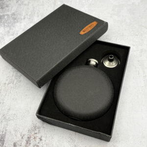 جعبه هیپ فلاسک استیل تک مدل گرد آسفالتی