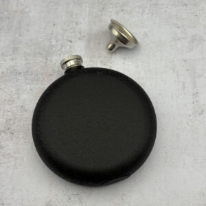 هیپ فلاسک استیل تک مدل گرد آسفالتی