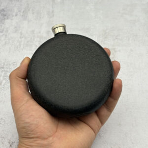 هیپ فلاسک استیل مدل گرد آسفالتی هیپ فلاسک استیل مدل گرد آسفالتی